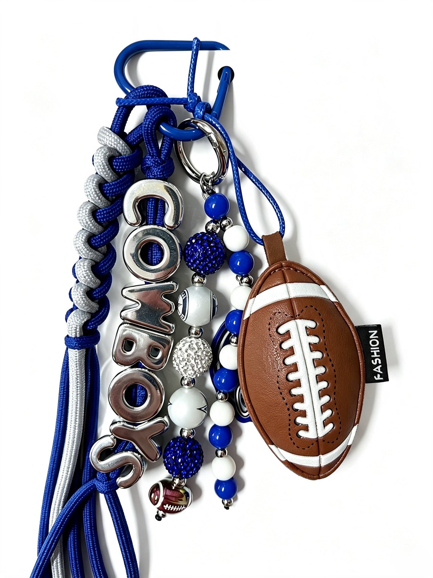 Football Keychain without Rhinestone