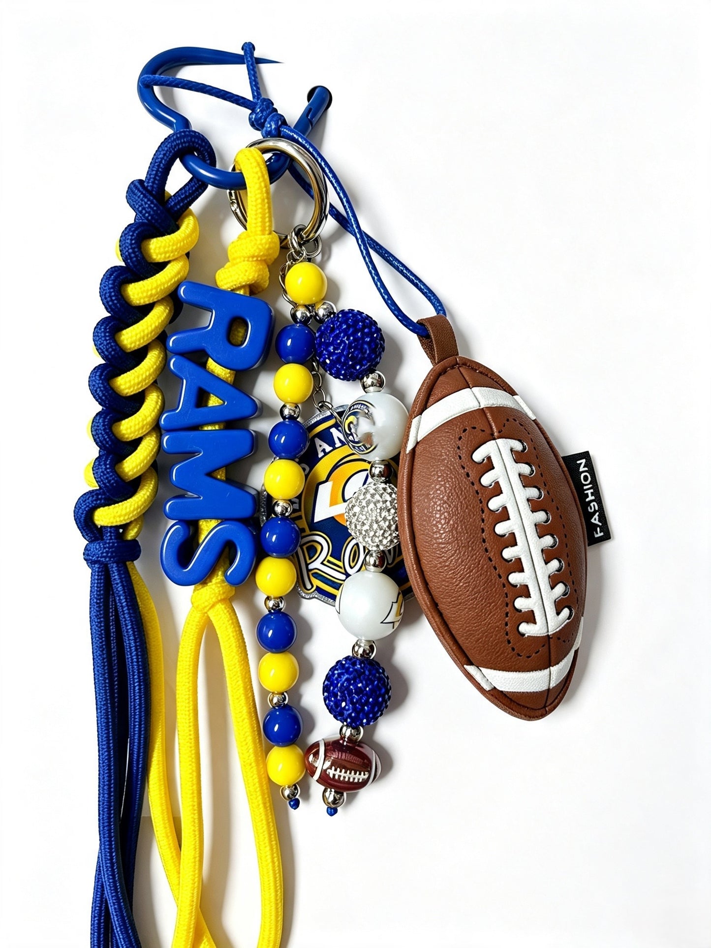 Football Keychain without Rhinestone