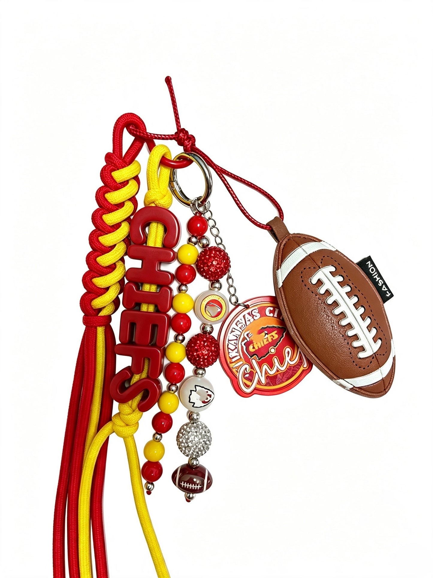 Football Keychain without Rhinestone