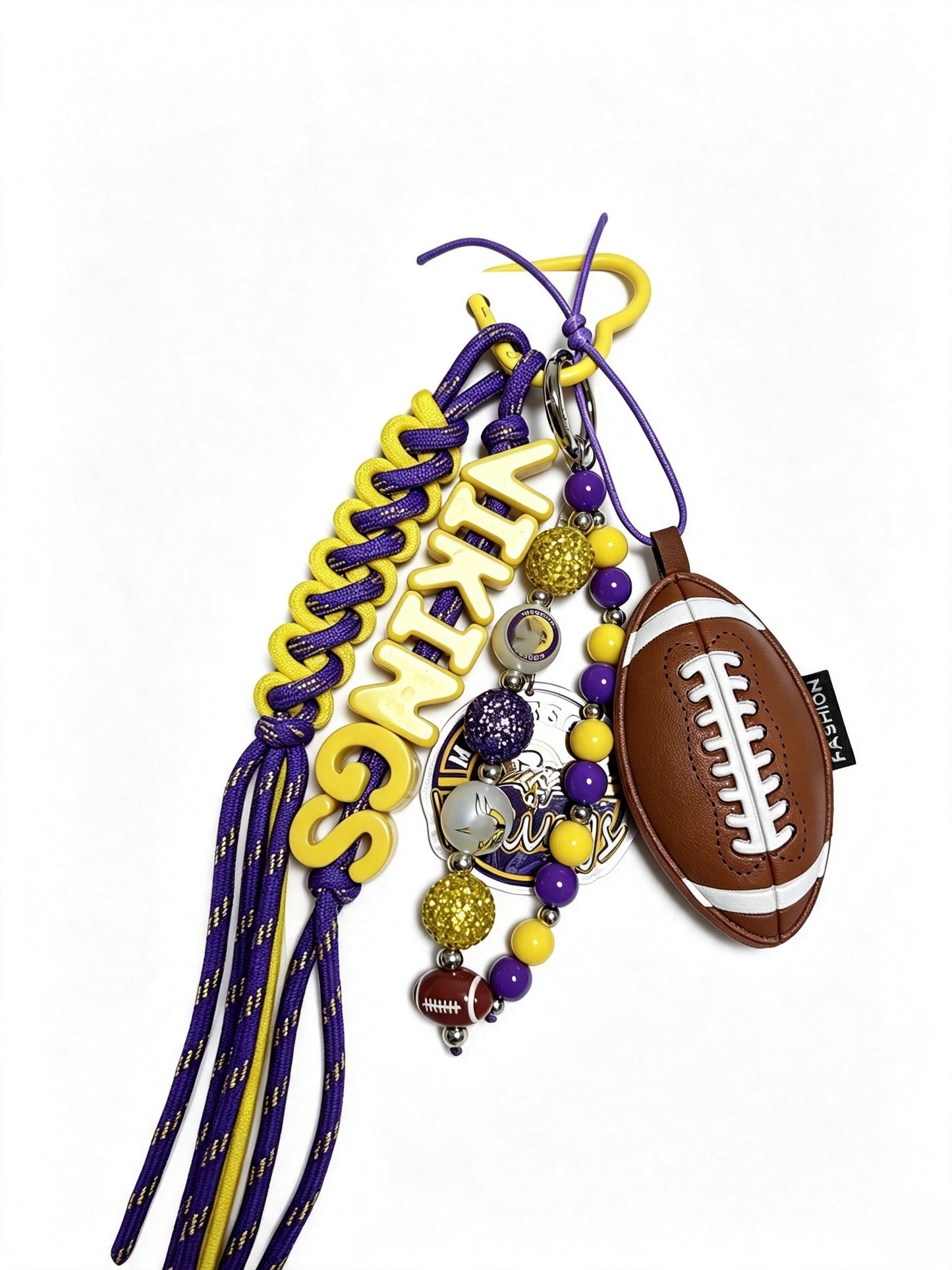 Football Keychain without Rhinestone
