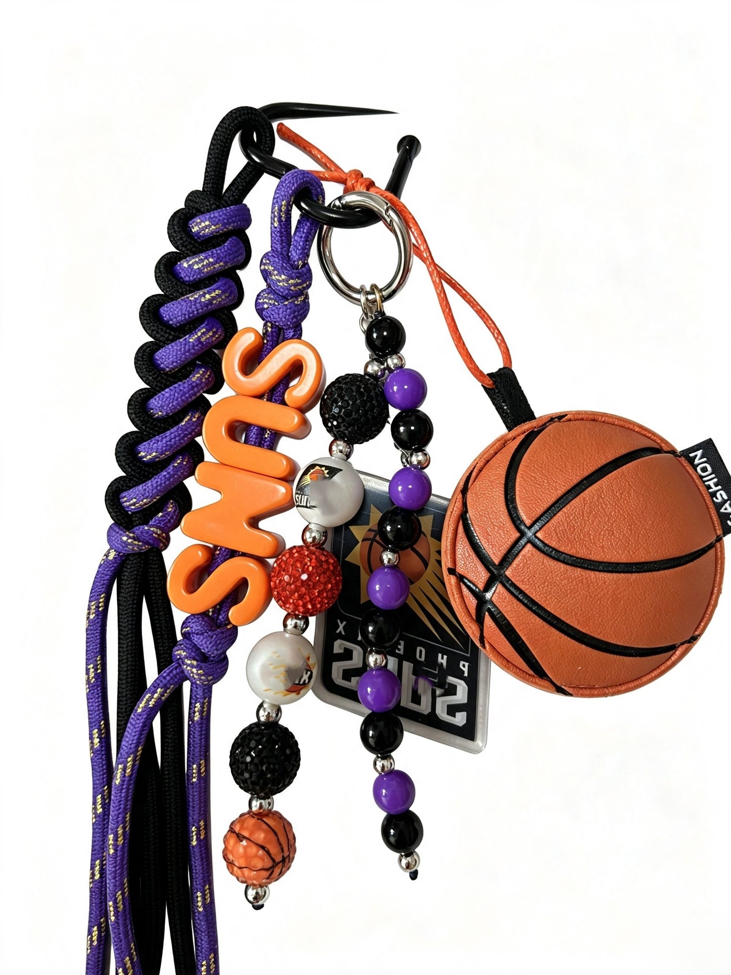 Basketball Keychain without Rhinestone