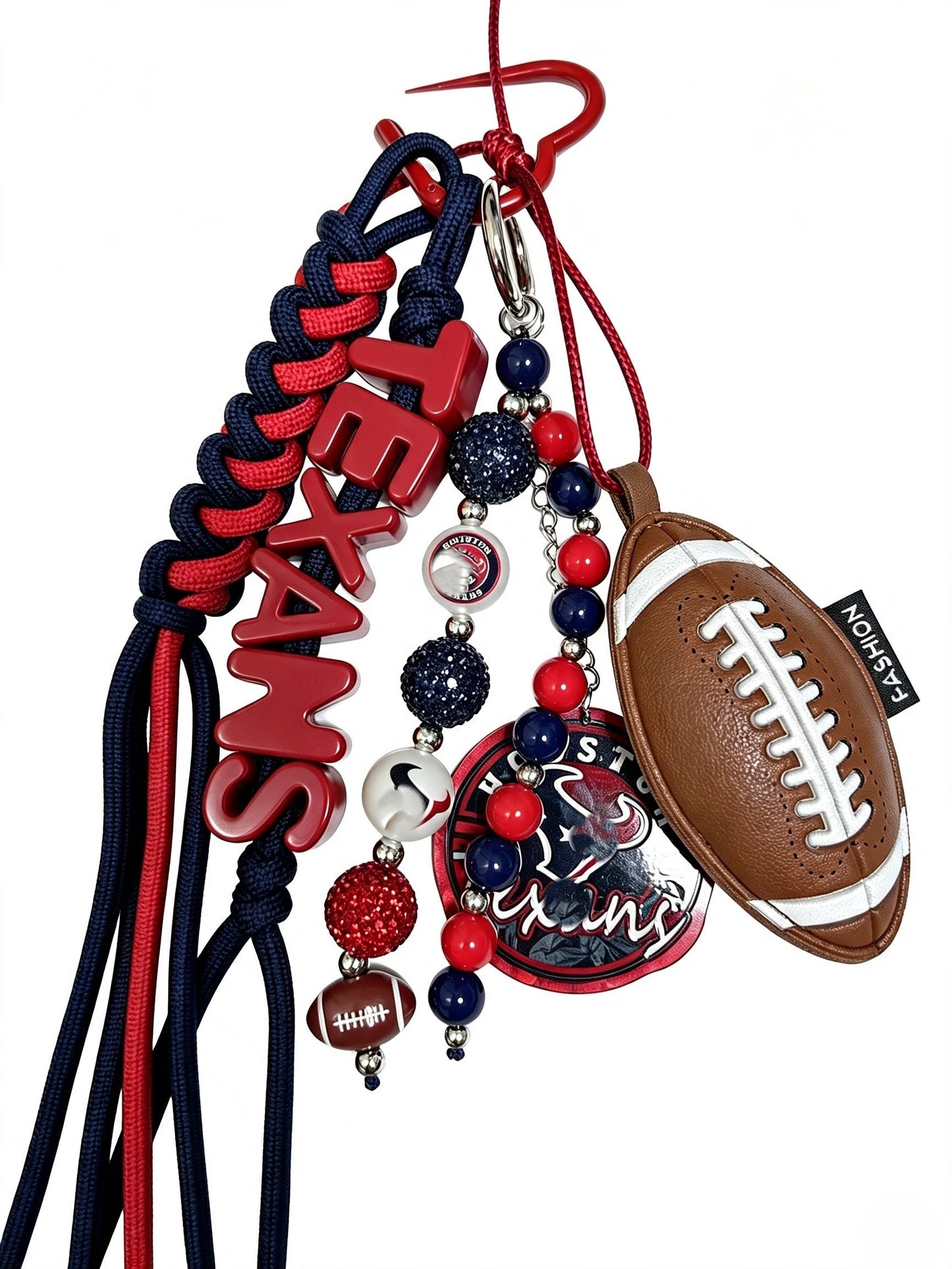 Football Keychain without Rhinestone