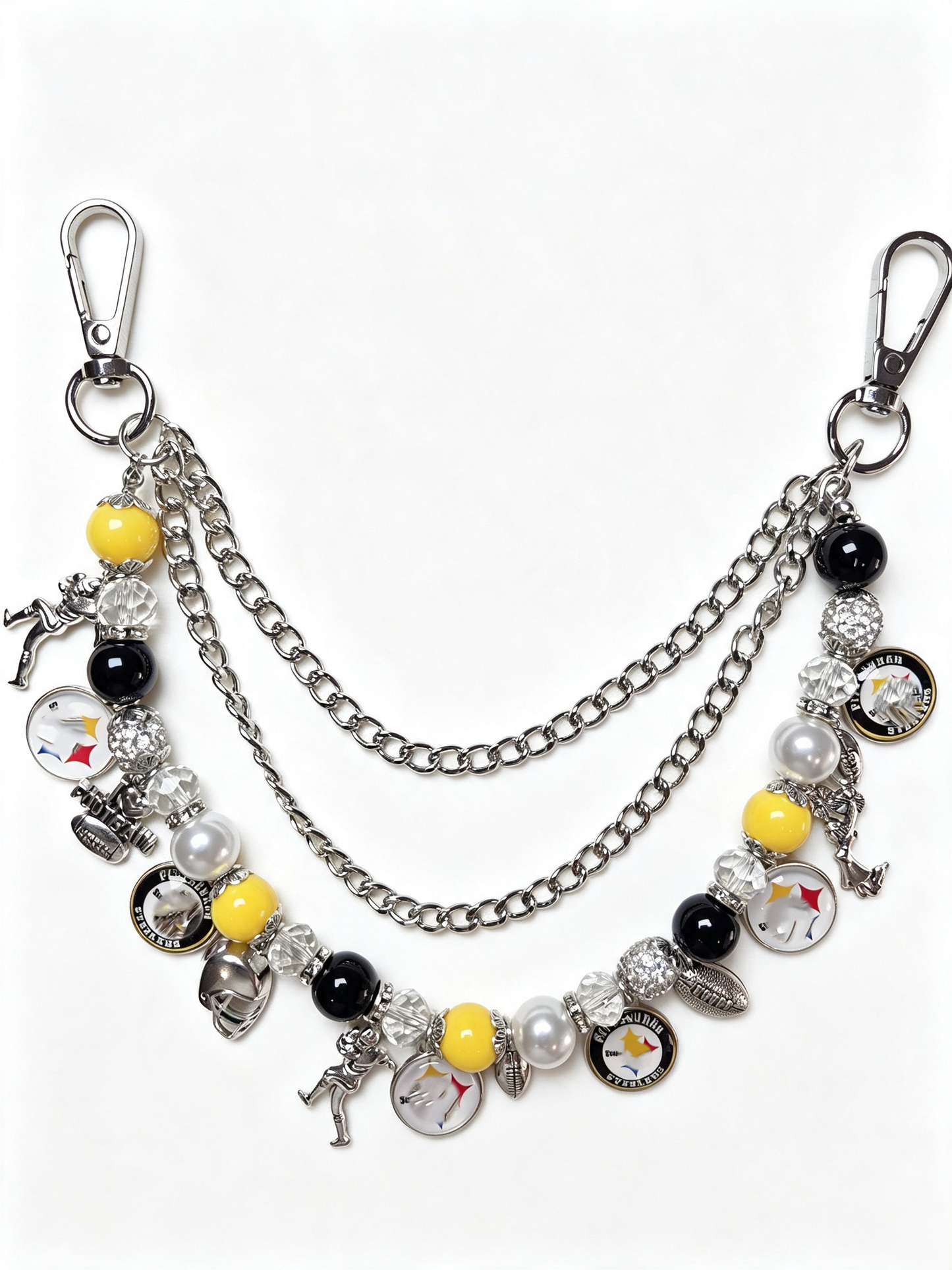 Football Bag Charm