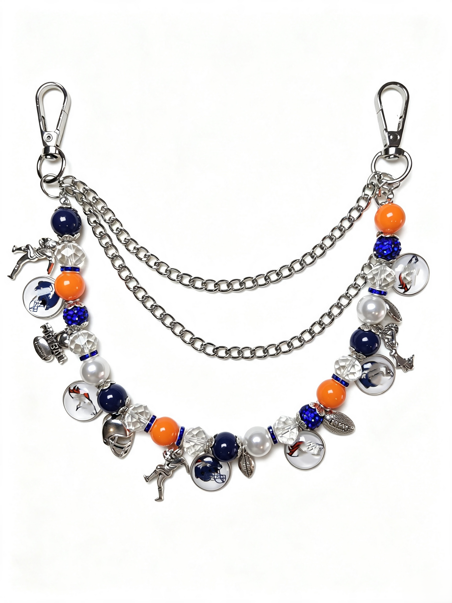 Football Bag Charm