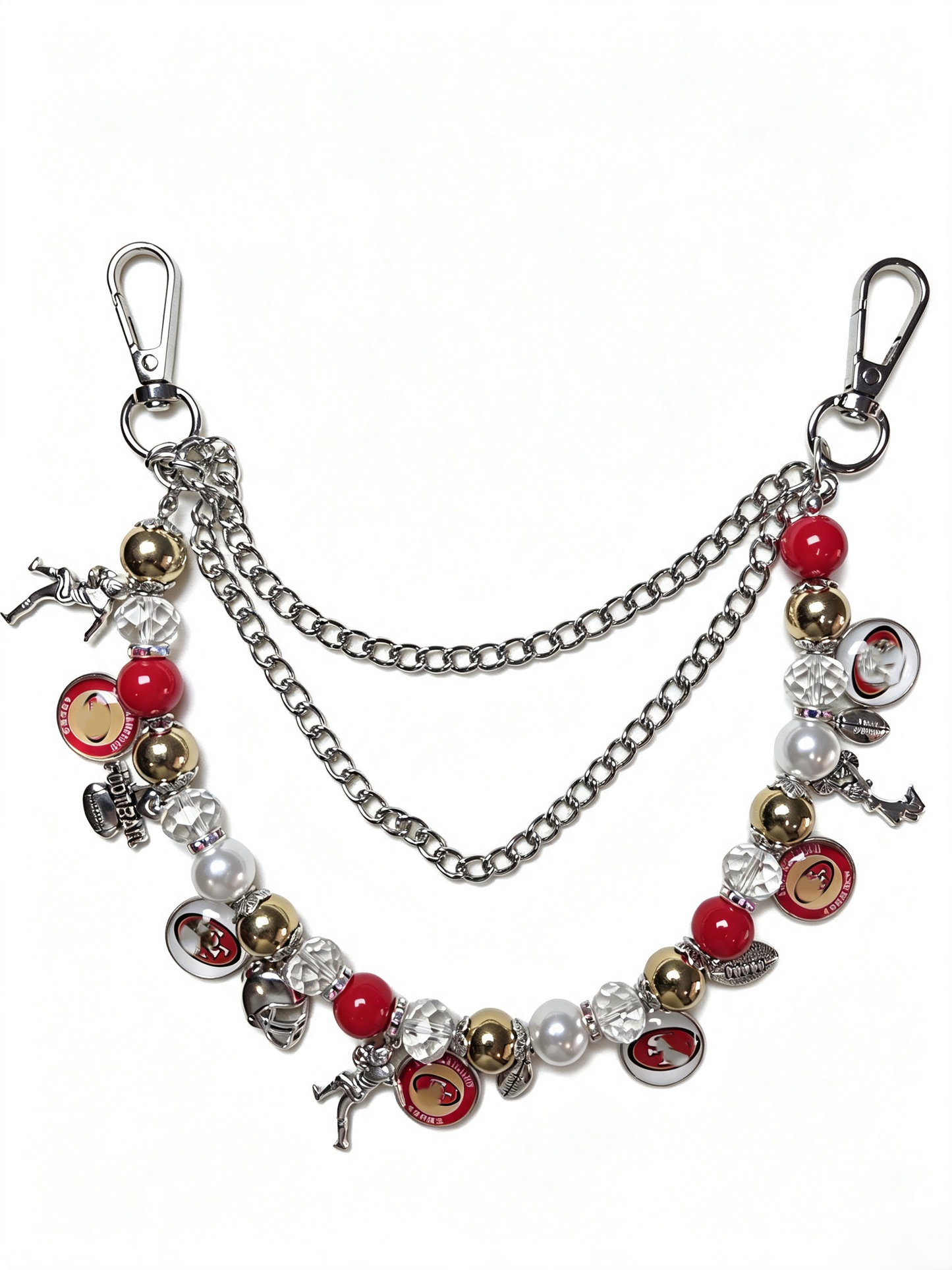 Football Bag Charm